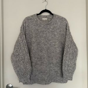 "Little Lies" Light Gray Sweater
